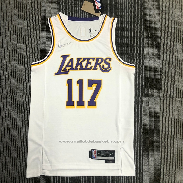 Maillot Los Angeles Lakers x X-box Master Chief #117 Blanc
